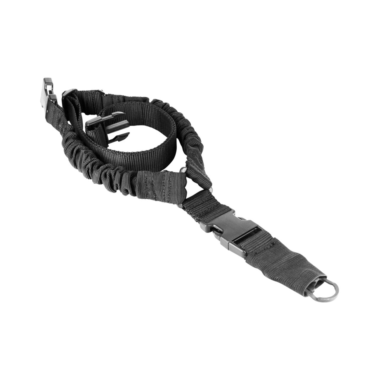 Single Point Bungee Rifle Sling - Black