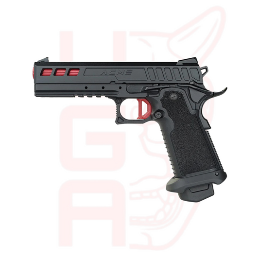 ICS Hi-CAPA "ACME" Metal Slide Competition Airsoft Gas Blowback GBB Pistol