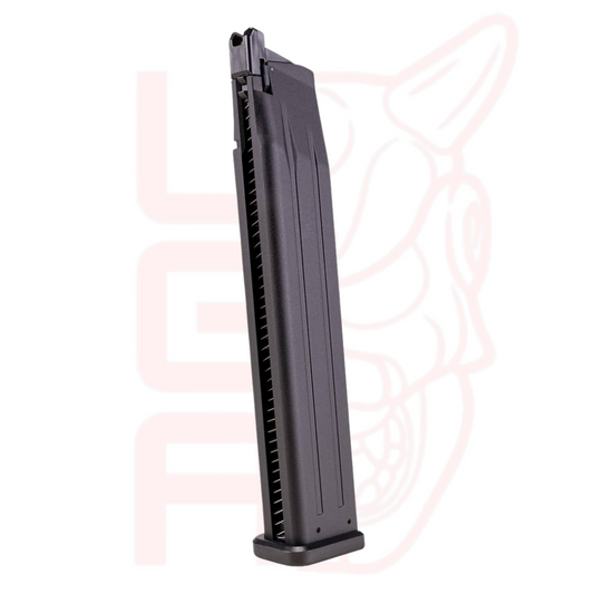 WE-Tech 52 Round Extended Magazine for Hi-Capa Gas Blowback Airsoft Pistols